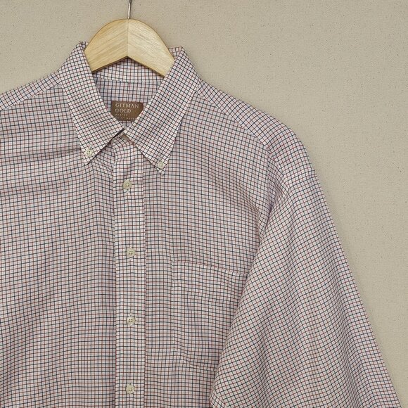 Gitman Brothers Gold Button Down 16.5 - Picture 1 of 7